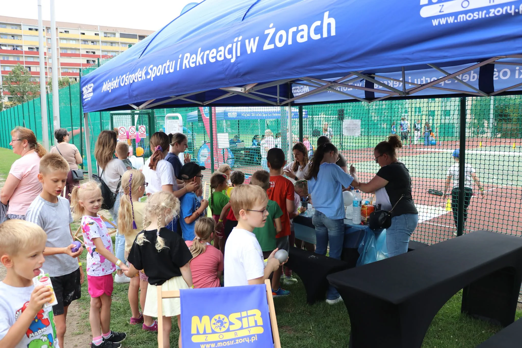 Strefa Sportowa na osiedlu Powstańców Śląskich w Żorach / fot. MOSiR Żory