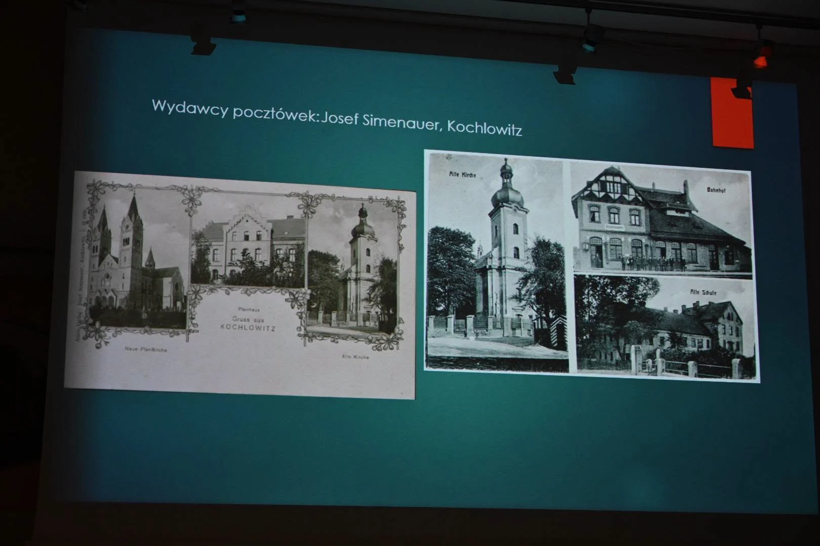 Dawne pocztówki na nowej wystawie stałej w Rudzie Śląskiej / fot. Michał Pierończyk FB