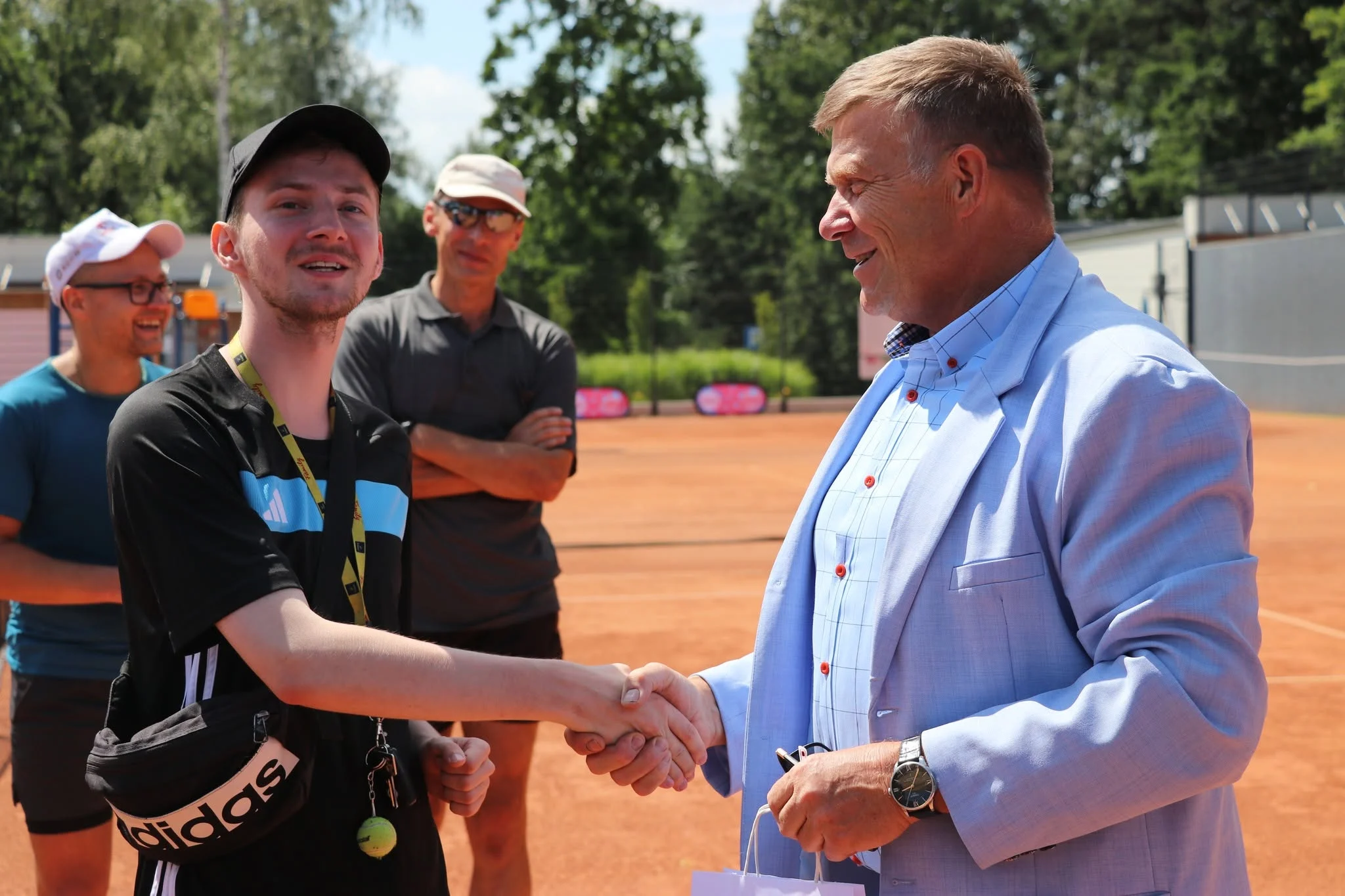 Finał trzymał do ostatnich piłek. Wakacyjny turniej tenisa w Żorach-Roju rozstrzygnięty / fot. MOSiR Żory