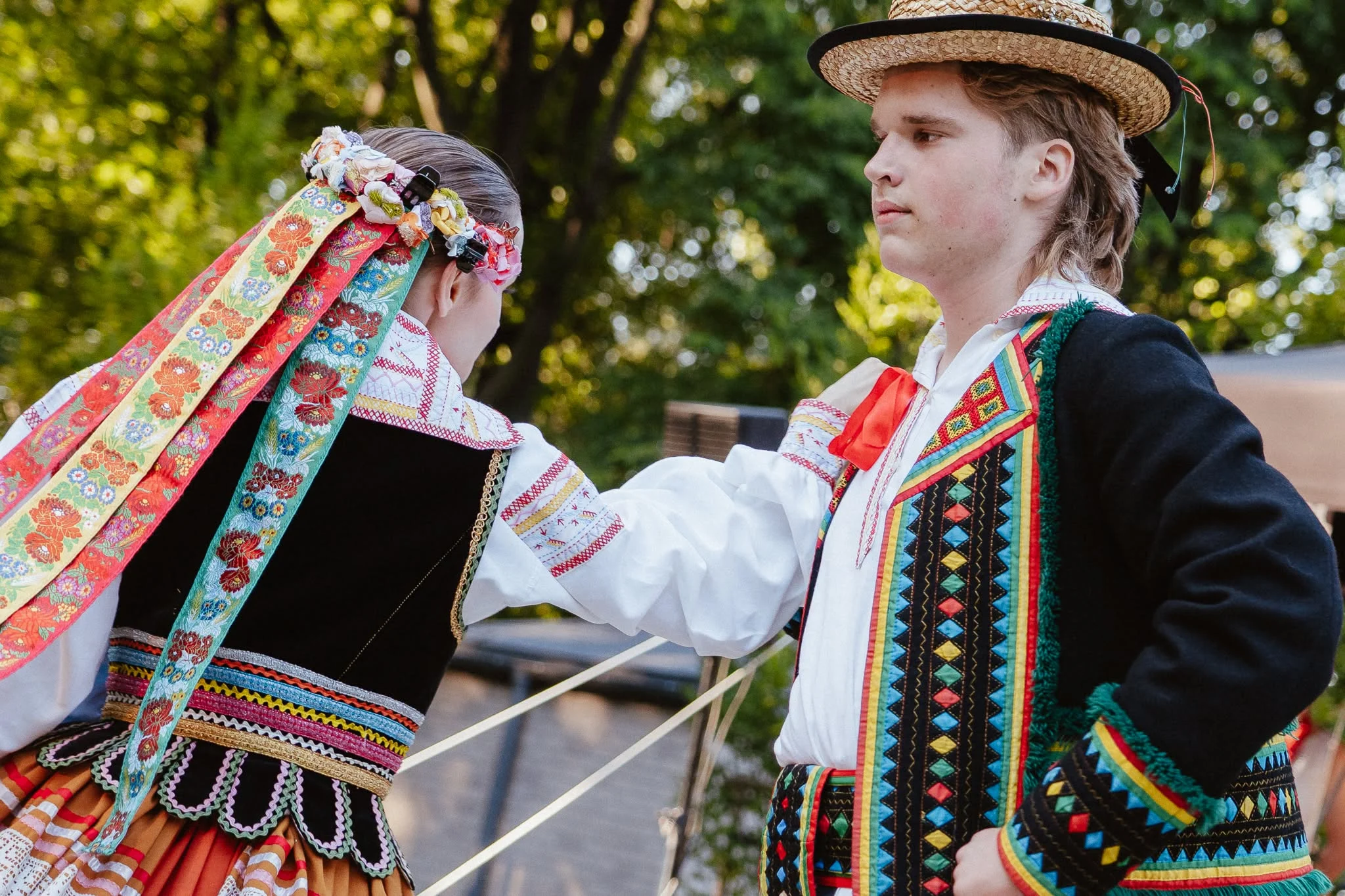 Studencki Zespół Pieśni i Tańca „Katowice” otworzył Ogród Dźwięków w Mikołowie / fot. Birdabo Studio