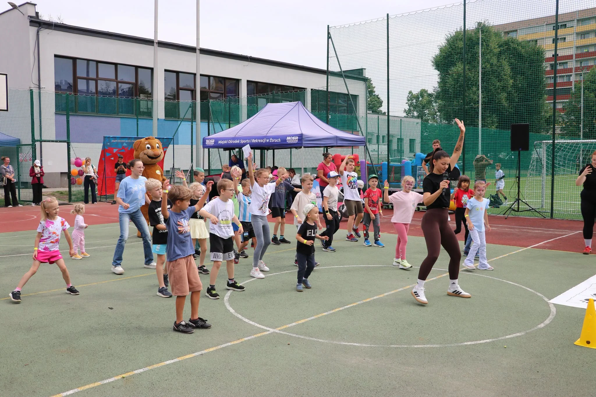 Strefa Sportowa na osiedlu Powstańców Śląskich w Żorach / fot. MOSiR Żory