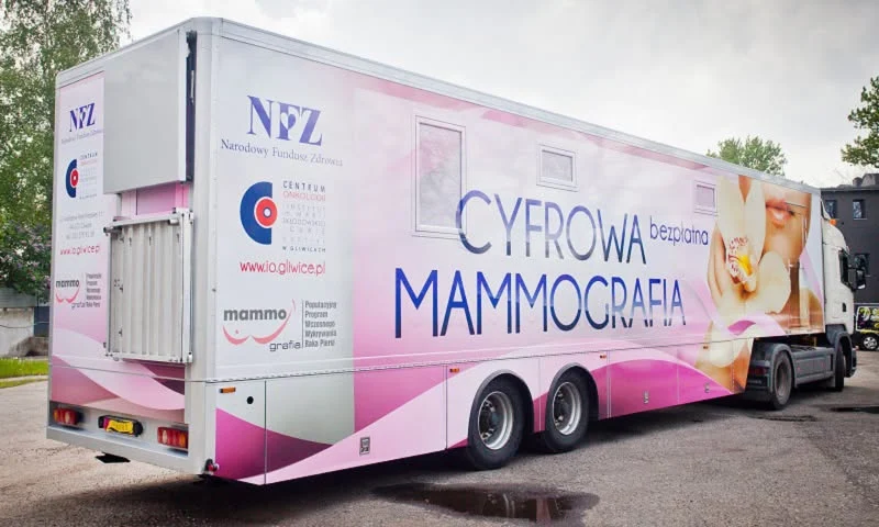 Mammobus przyjedzie do Pyskowic. Bezpłatne badania dla kobiet 45-74 lata