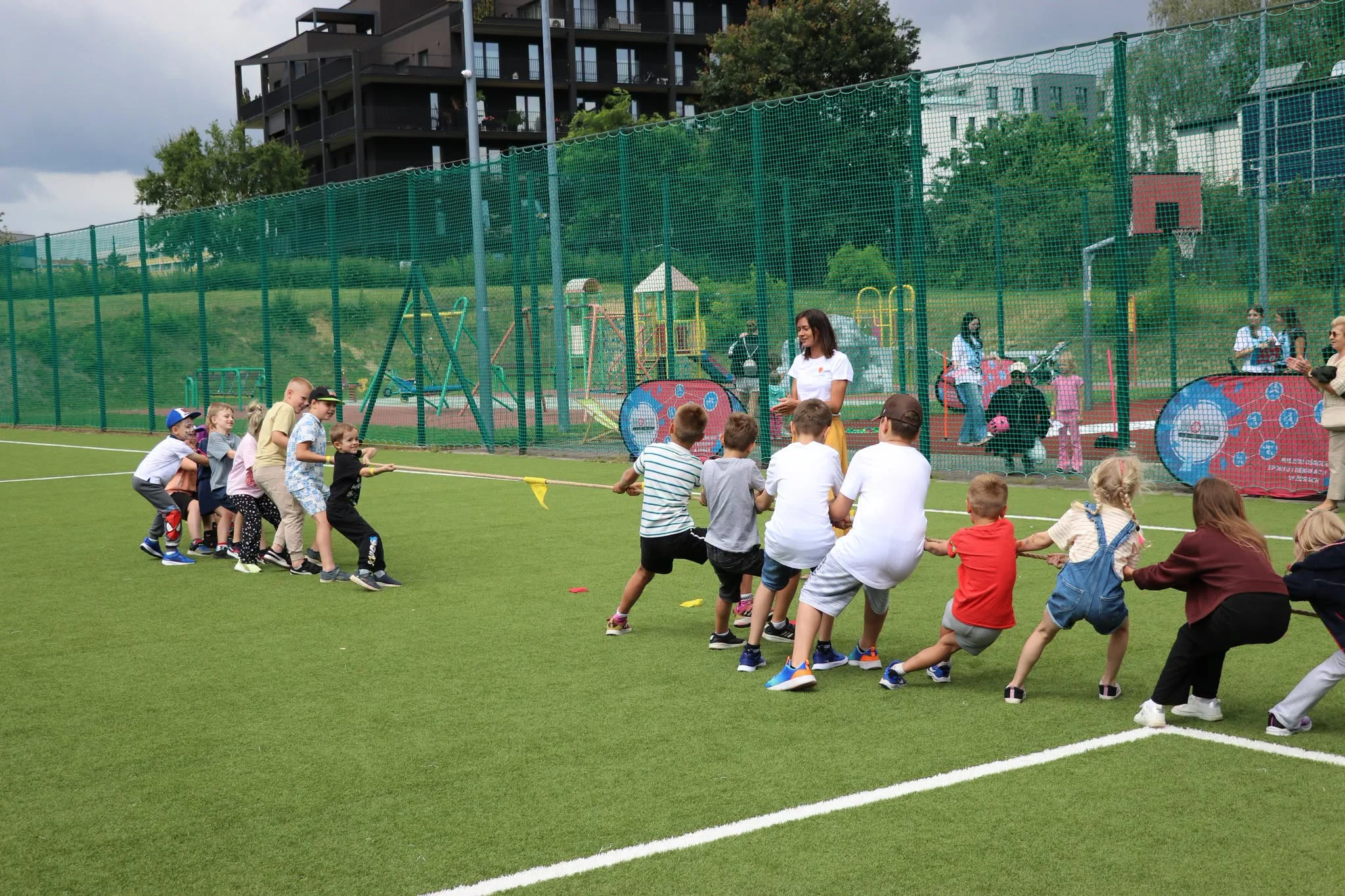 Strefa Sportowa na osiedlu Korfantego w Żorach / fot. MOSiR Żory