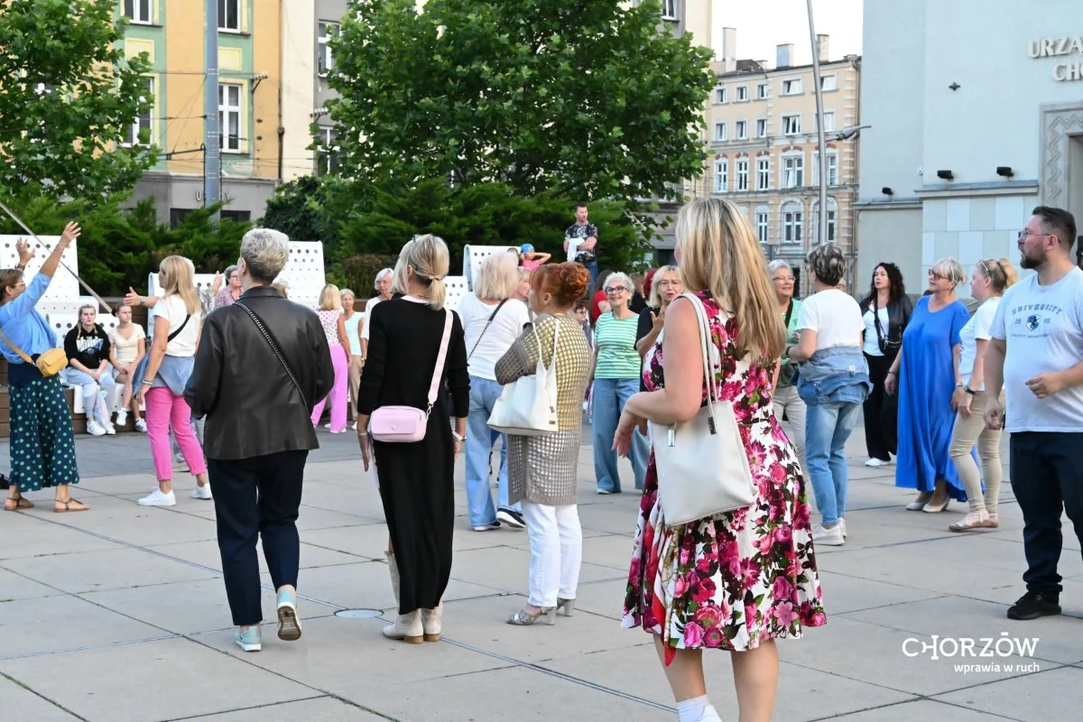 Gorące rytmy opanowały Rynek w Chorzowie. W lipcu będą kolejne imprezy / fot. UM Chorzów FB