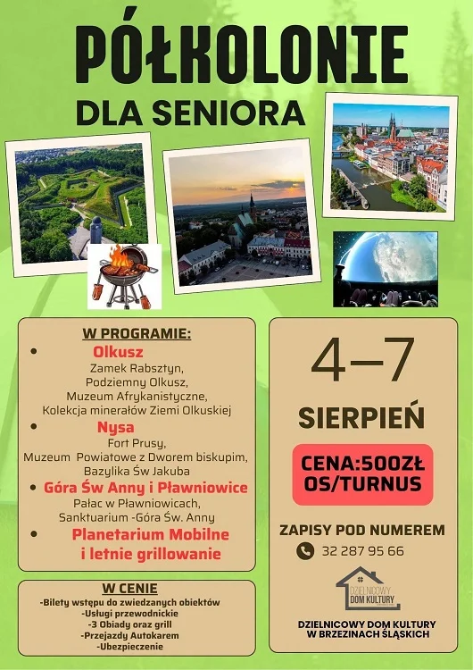 Nietypowe półkolonie w Piekarach Śląskich. Tym razem oferta jest dla seniorów / fot. DDK Piekary Śląskie