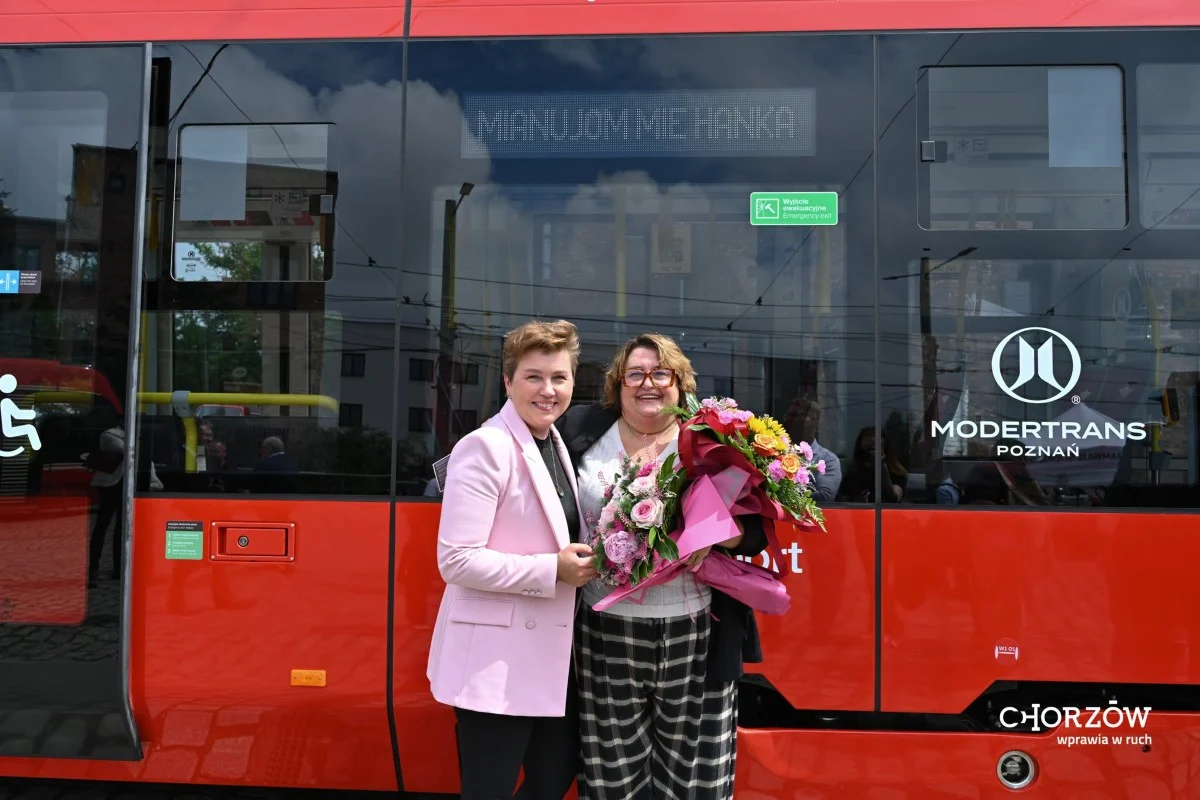 Nowe tramwaje „Hanka” zaprezentowane w Chorzowie. Pierwszy ruszy linią 9 / fot. UM Chorzów FB
