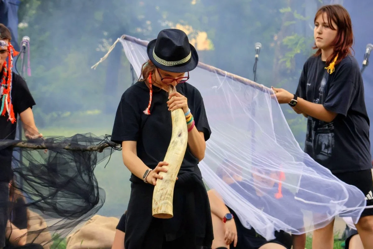Park Miejski zamienił się w scenę. Finał „Lata w teatrze” w Pyskowicach / fot. UM Pyskowice FB