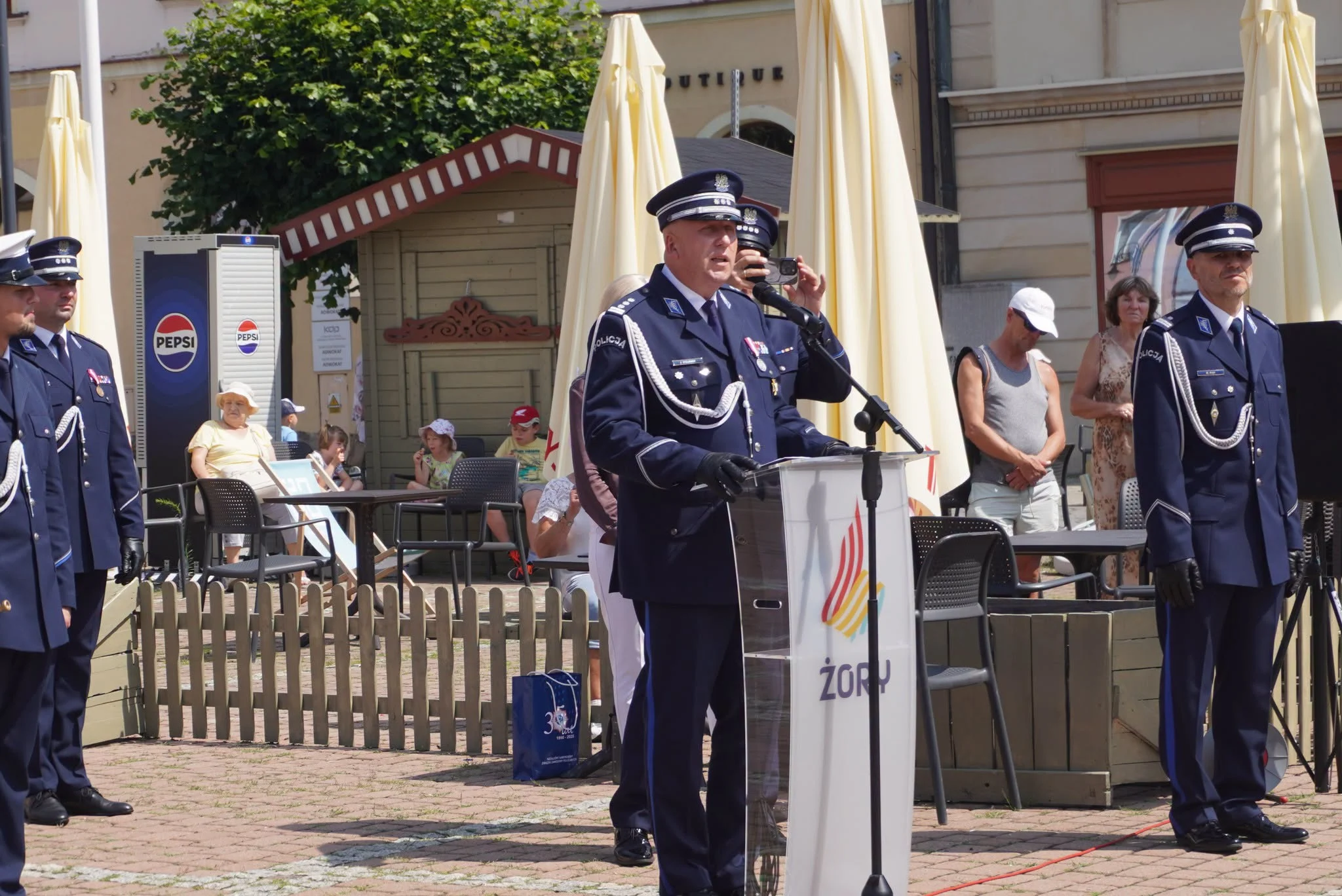 Obchody Święta Policji w Żorach / fot. UM Żory