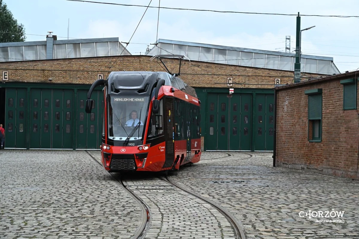 Nowe tramwaje „Hanka” zaprezentowane w Chorzowie. Pierwszy ruszy linią 9 / fot. UM Chorzów FB