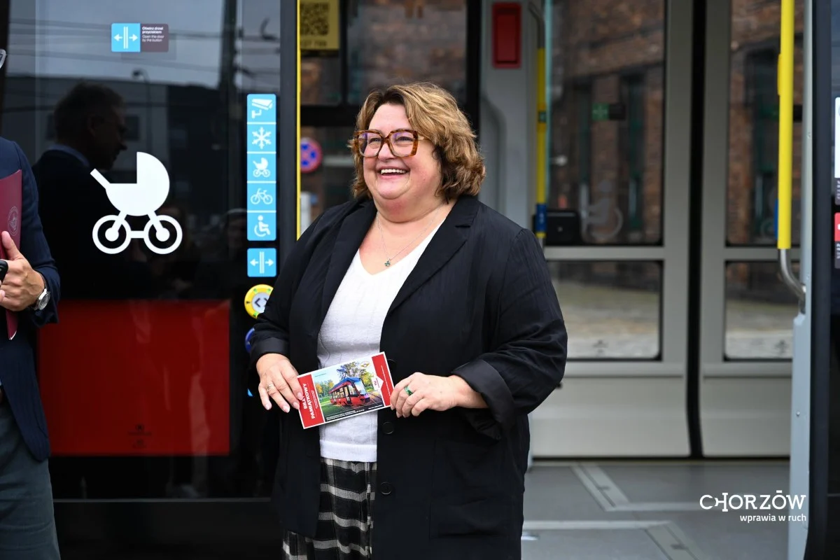 Nowe tramwaje „Hanka” zaprezentowane w Chorzowie. Pierwszy ruszy linią 9 / fot. UM Chorzów FB