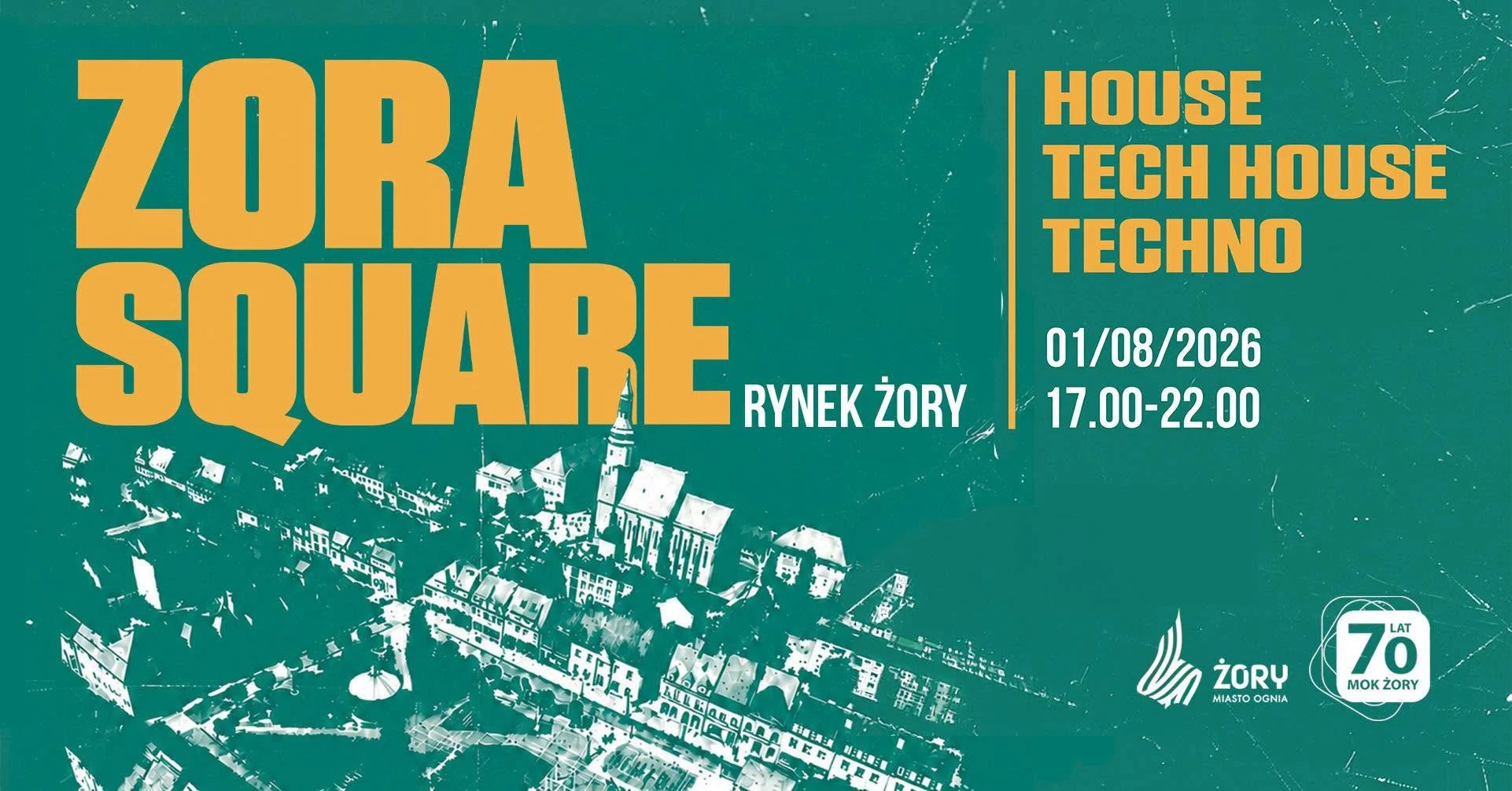 ZORA SQUARE przejmie żorski Rynek. Pięć godzin muzyki i darmowy wstęp