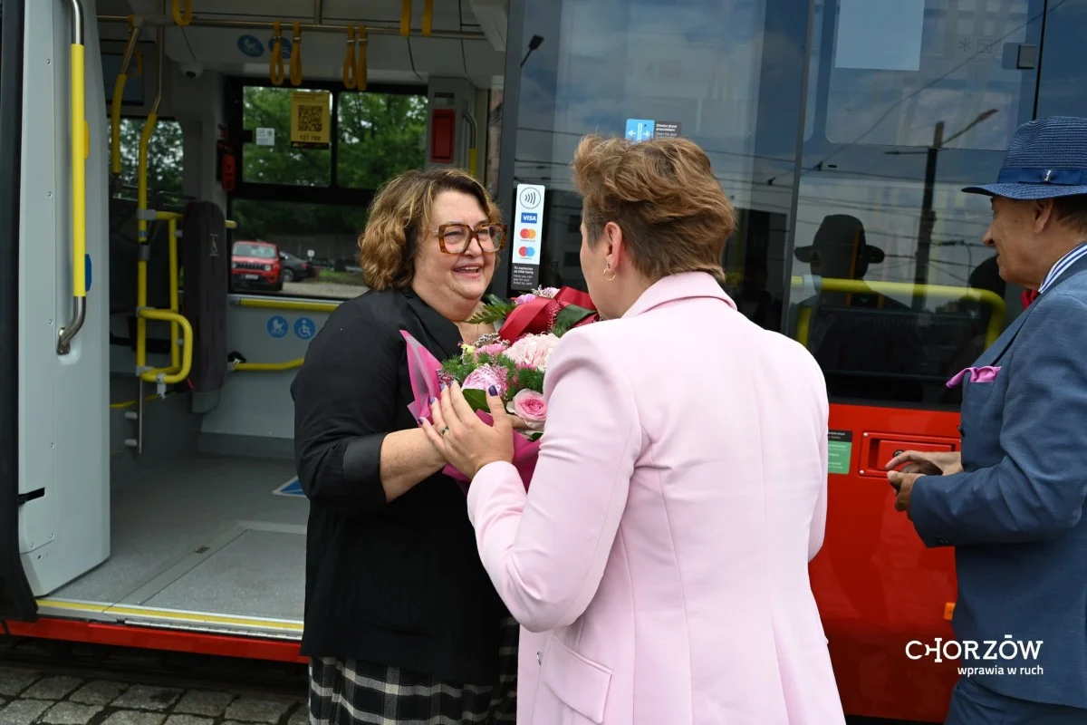 Nowe tramwaje „Hanka” zaprezentowane w Chorzowie. Pierwszy ruszy linią 9 / fot. UM Chorzów FB