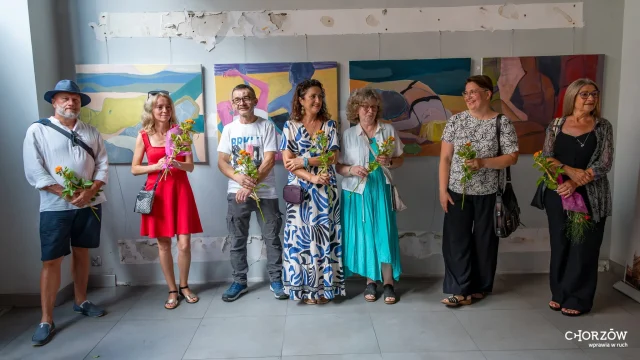 Chorzów ma wiele twarzy. Artyści z Krajcok12 pokazali je w Galeriach Wolności
