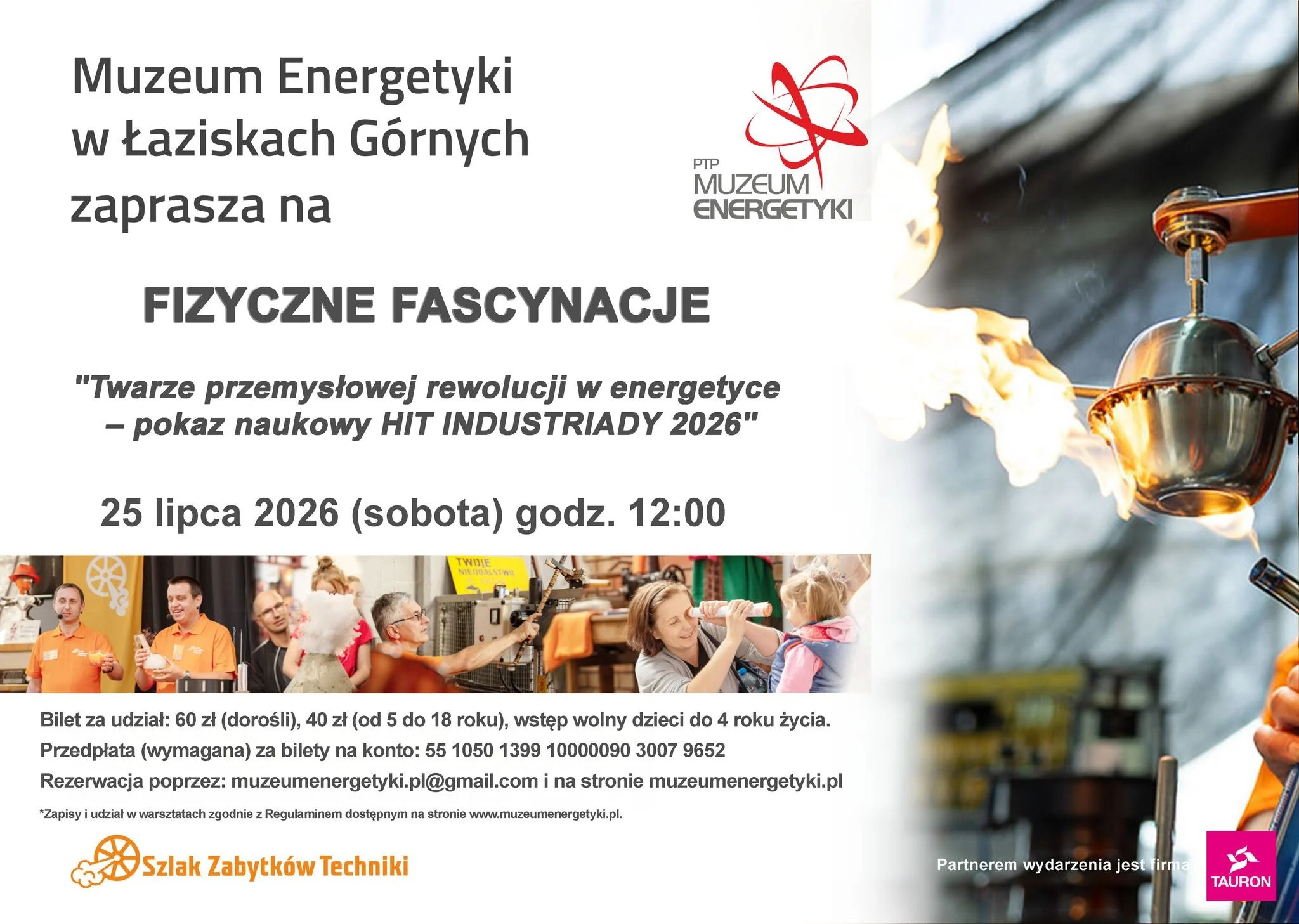 Fizyczne Fascynacje w Muzeum Energetyki w Łaziskach Górnych
