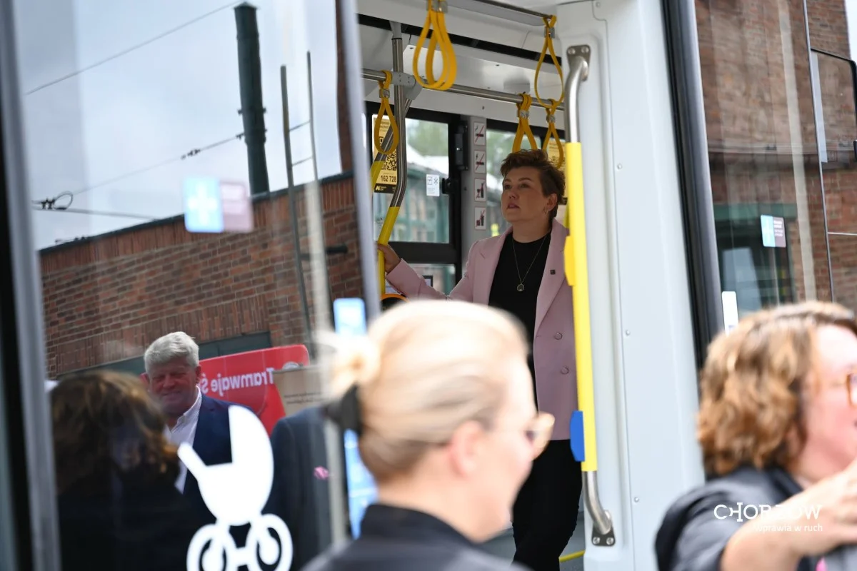 Nowe tramwaje „Hanka” zaprezentowane w Chorzowie. Pierwszy ruszy linią 9 / fot. UM Chorzów FB