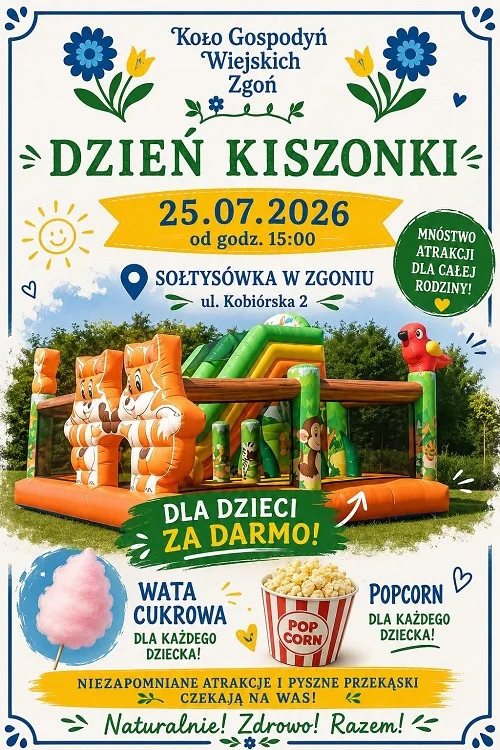 Dzień Kiszonki w Zgoniu 2026. Bezpłatne atrakcje dla dzieci i rodzin / fot. FB Koło Gospodyń Wiejskich Zgoń