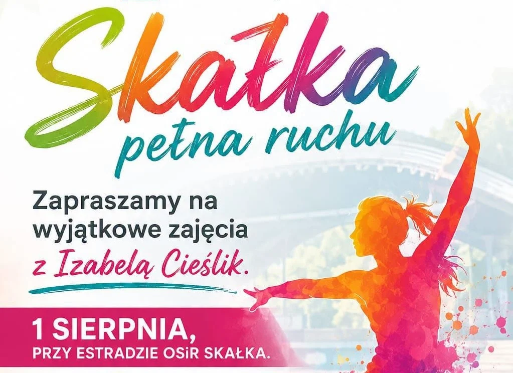 Skałka pełna ruchu! Zumba, tabata i pilates już 1 sierpnia
