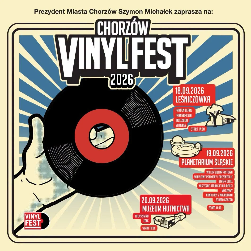 The Cassino i Żółć zagrają na VinylFest w Chorzowie. Ruszyła sprzedaż biletów