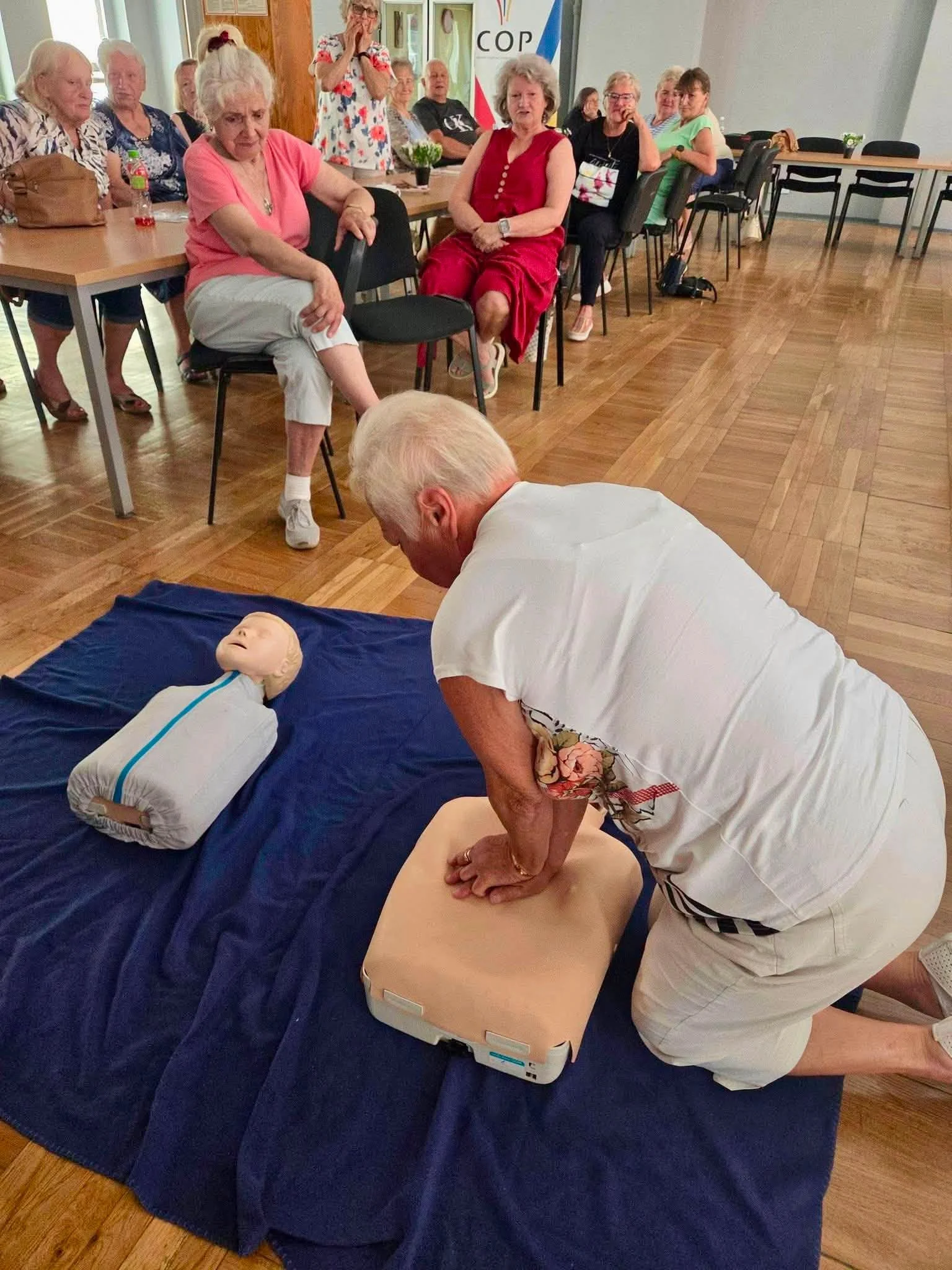 Blisko 1,5 tys. uczestników. Zabrzańscy seniorzy uczą się ratować życie / fot. UM Zabrze