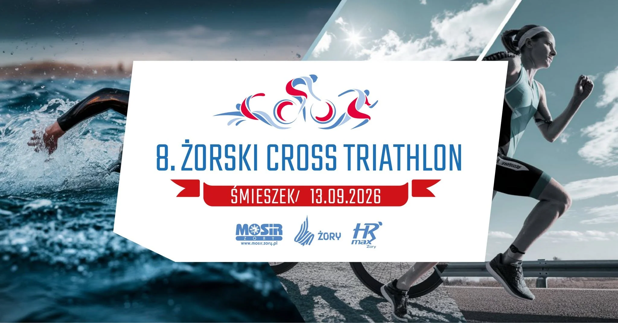 500 m wpław, 22 km na rowerze i 5 km biegu. Żorski Cross Triathlon wraca na Śmieszek