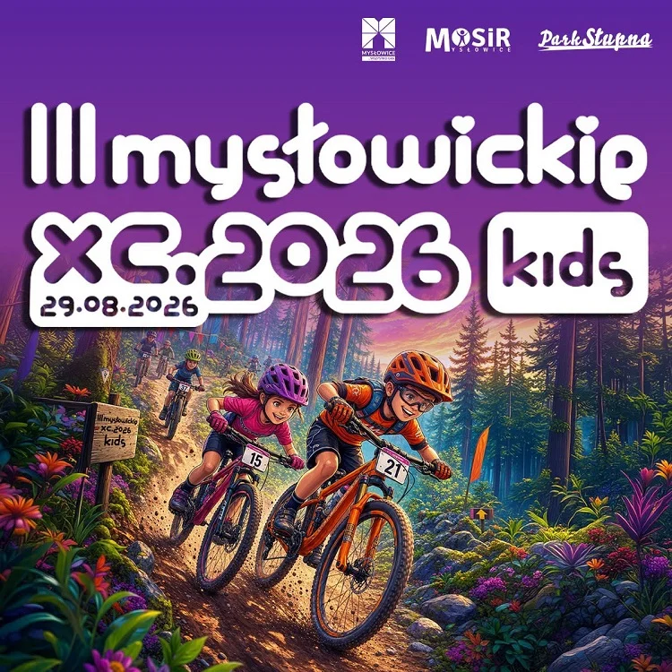 Wyścig rowerowy VI XC Kids Mysłowice 2026. Ruszyły zapisy dla dzieci / fot MOSiR Mysłowice