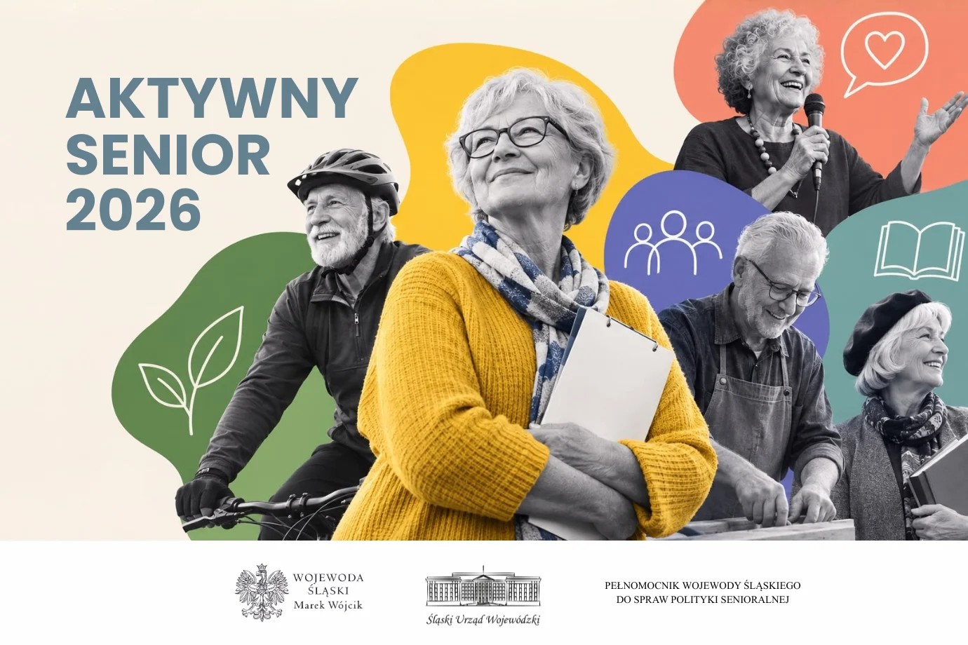 Aktywny Senior 2026. Ruszył konkurs dla mieszkańców województwa śląskiego