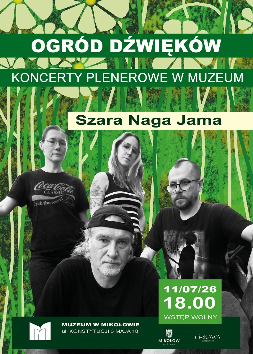 Szara Naga Jama w Ogrodzie Dźwięków. Przed nami plenerowy koncert z post-punkowym brzmieniem