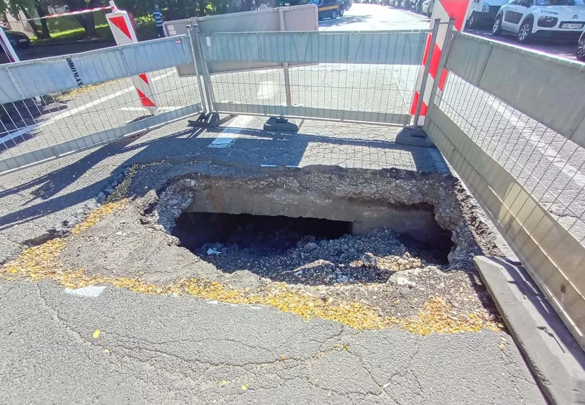Utrudnienia na ul. Bocznej w Chorzowie. Będą usuwać zapadlisko