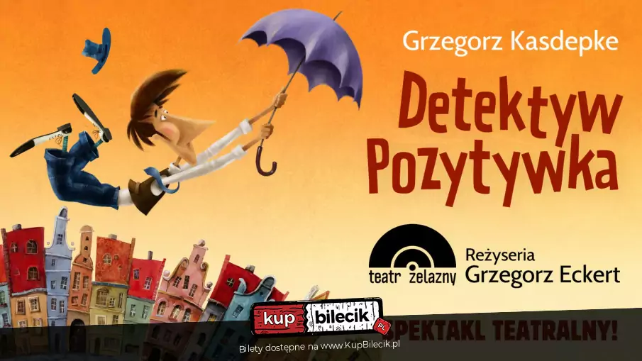 „Detektyw Pozytywka” – familijny spektakl w Teatrze Żelaznym / fot. organizatora