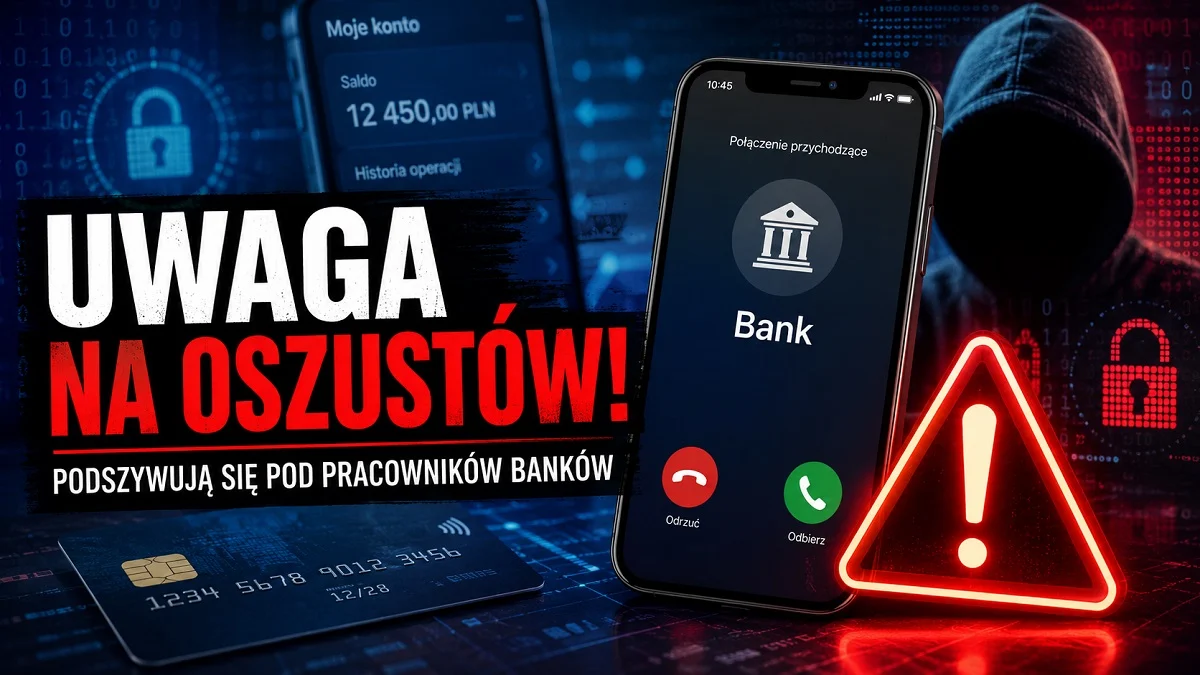 Dzwoni "pracownik banku" i straszy operacją na koncie? To może być próba oszustwa