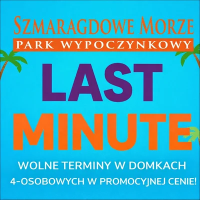 Wakacyjny wypoczynek nad Bałtykiem w domkach Szmaragdowe Morze