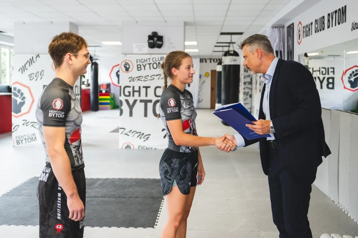 Bytomianka mistrzynią Europy w grapplingu. Prezydent pogratulował Nadii Plewińskiej / fot. UM Bytom