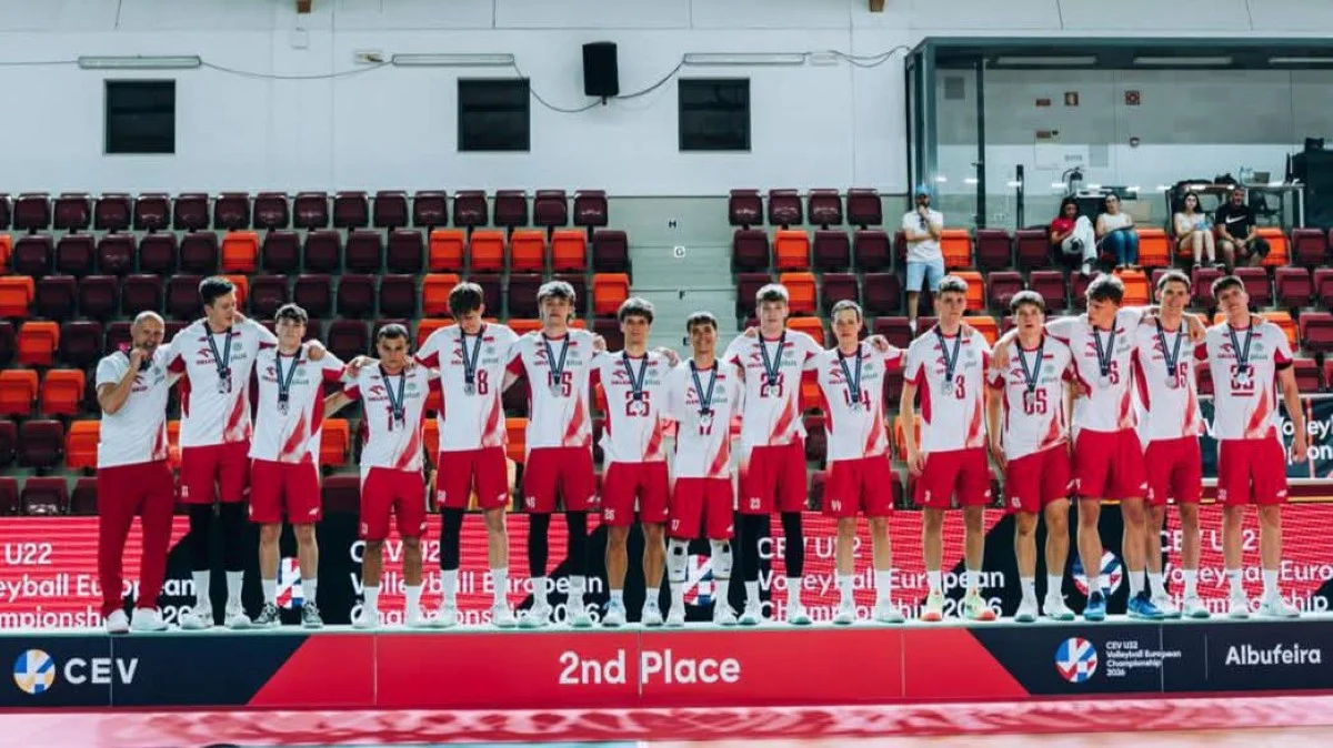 Jakub Kiedos z Bytomia błysnął w kadrze. Jest srebro ME U22