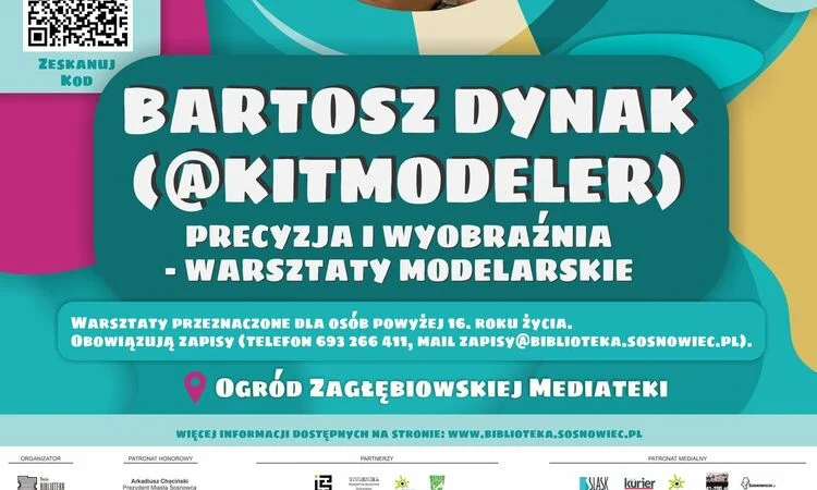 Warsztaty modelarskie w Sosnowcu. Kreatywny czwartek w Mediatece