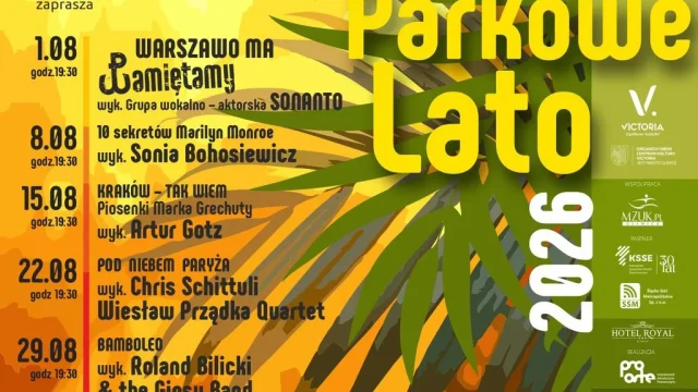Parkowe Lato 2026: koncert „Warszawo ma” w Parku Chopina