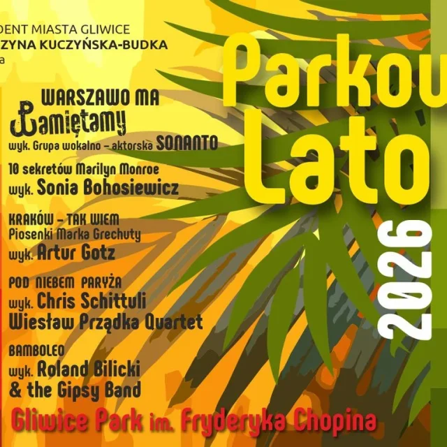 Parkowe Lato 2026: koncert „Warszawo ma” w Parku Chopina