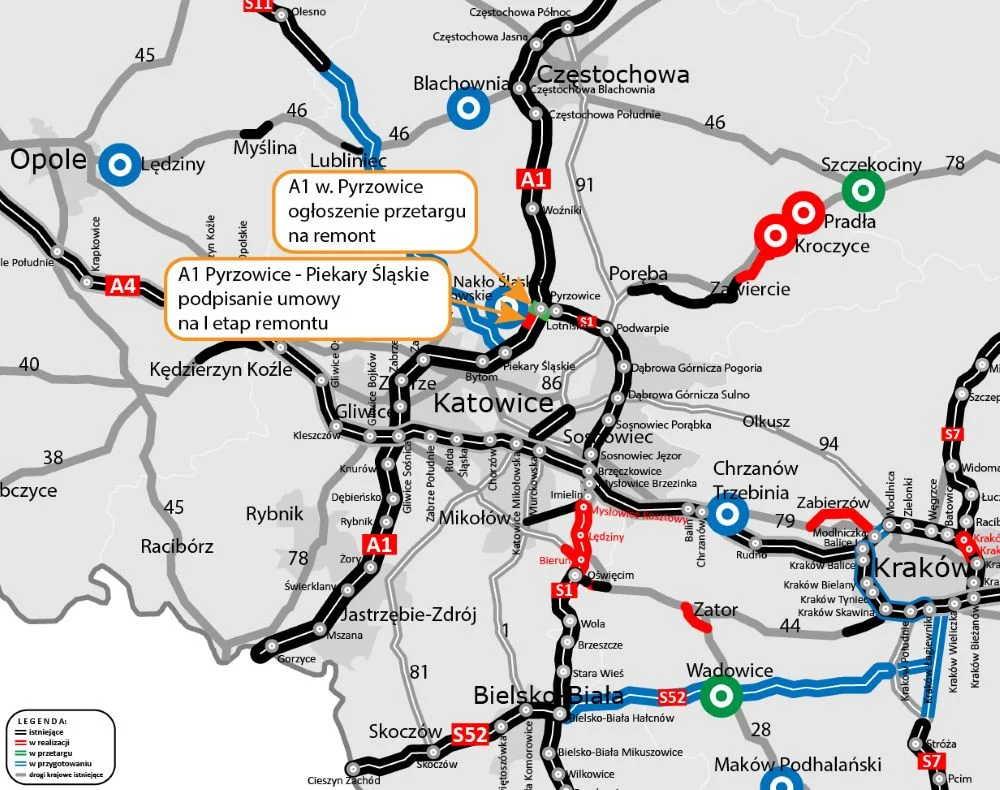 Remont-autostrady-a1-Pyrzowice-Piekary-Slaskie