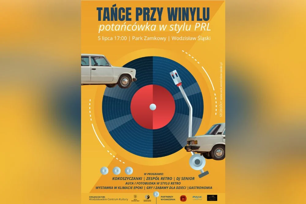 Klasyki motoryzacji w Parku Zamkowym. Zabytkowe auta staną obok winyli i klimatu PRL