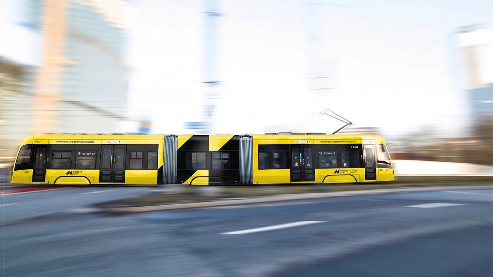 Tramwaje i pociągi Metrokolei dołączają do żółtej rodziny Transport GZM
