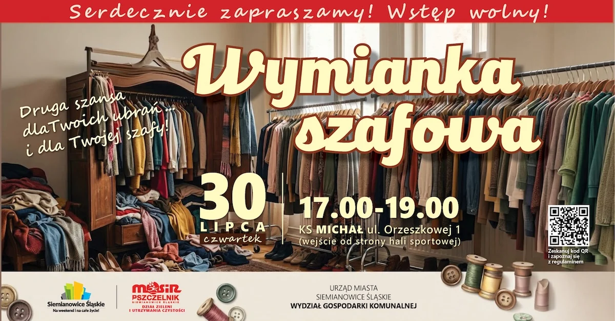 Wymianka Szafowa w Siemianowicach Śląskich już 30 lipca w KS Michał