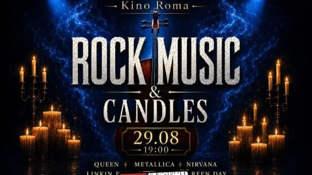 Piano & Cello: Rock Music & Candles – rockowe klasyki w świetle tysiąca świec