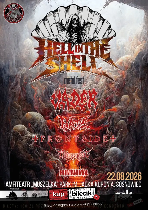 Hell in the Shell – plenerowa odsłona metalowego festiwalu w Sosnowcu / fot. organizatora