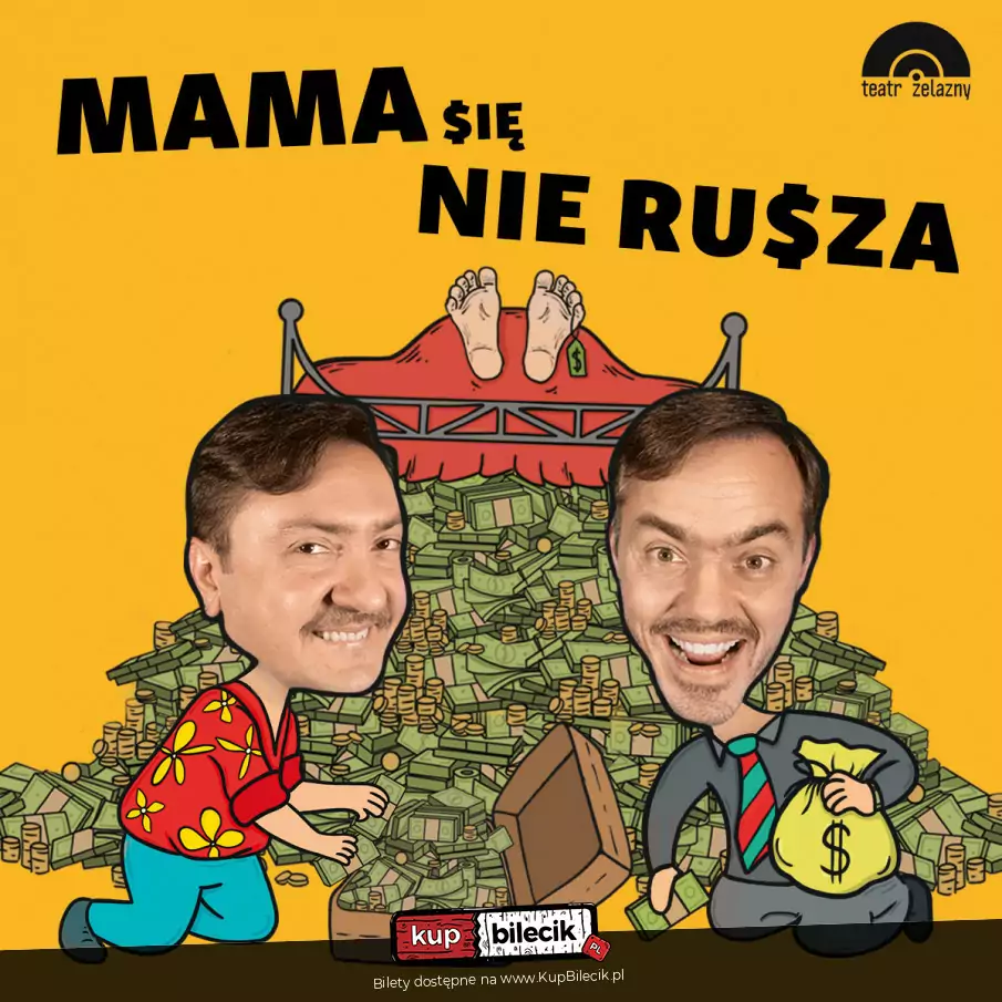 Mama się nie rusza” – komediowy spektakl w Teatrze Żelaznym / fot. organizatora