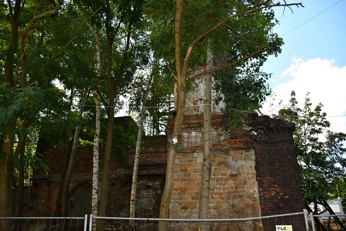 Remont budynków w kompleksie Szybu Franciszek / fot. Karolina Bauszek-Żurek