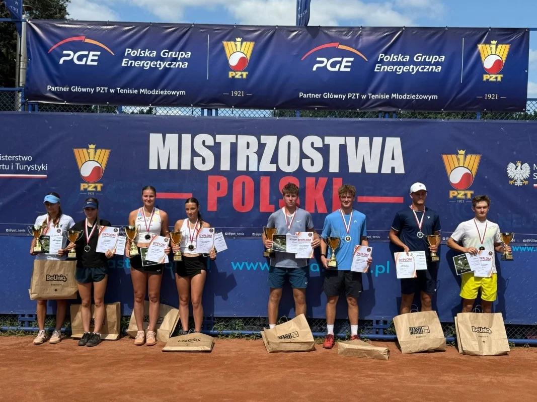 Tenisowa potęga z Bytomia. Młodzież Górnika zdobyła 7 złotych medali / fot. KS Górnik Bytom