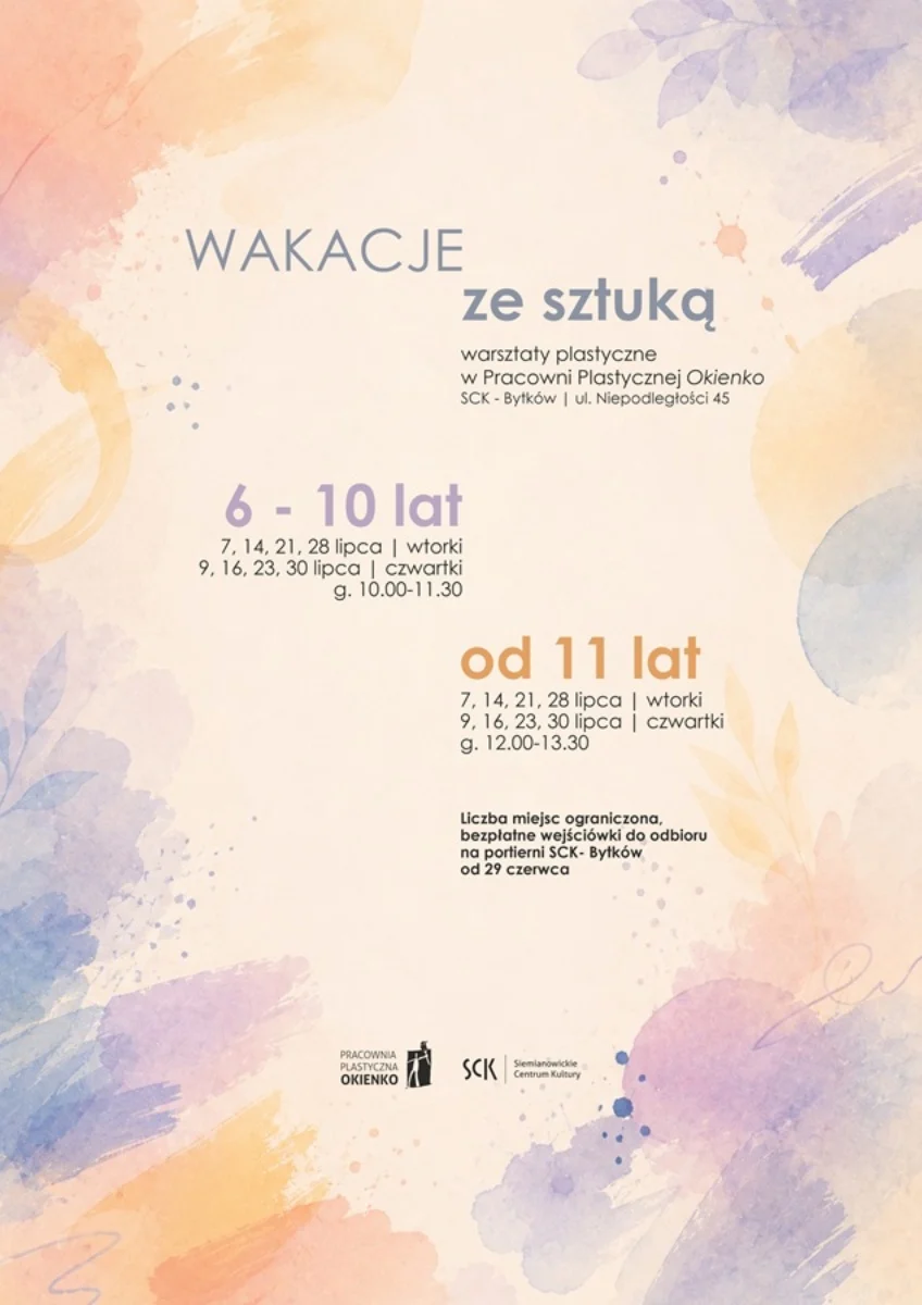 Lato z Siemianowickim Centrum Kultury