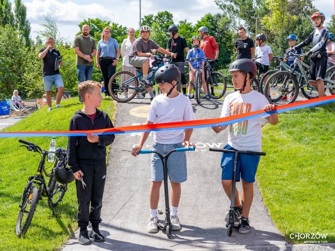 Nowy pumptrack przy ul. 3 Maja i Janasa już otwarty!