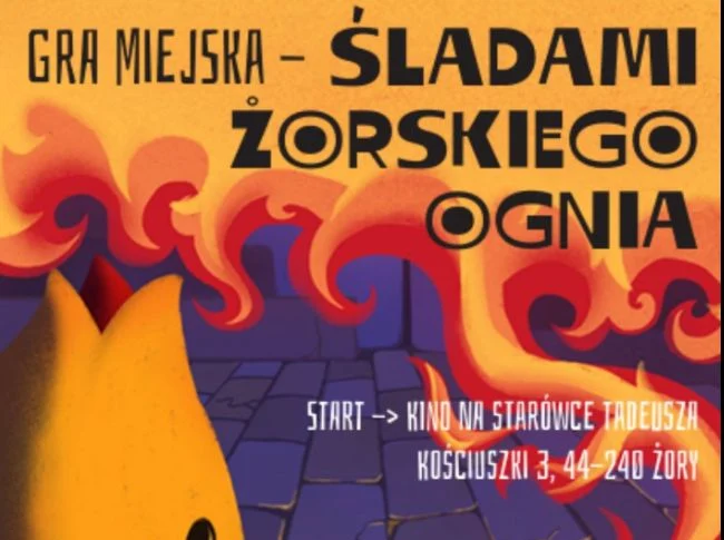 Ulice Żor zamienią się w planszę do gry. Rodziny ruszą śladami Żorskiego Ognia