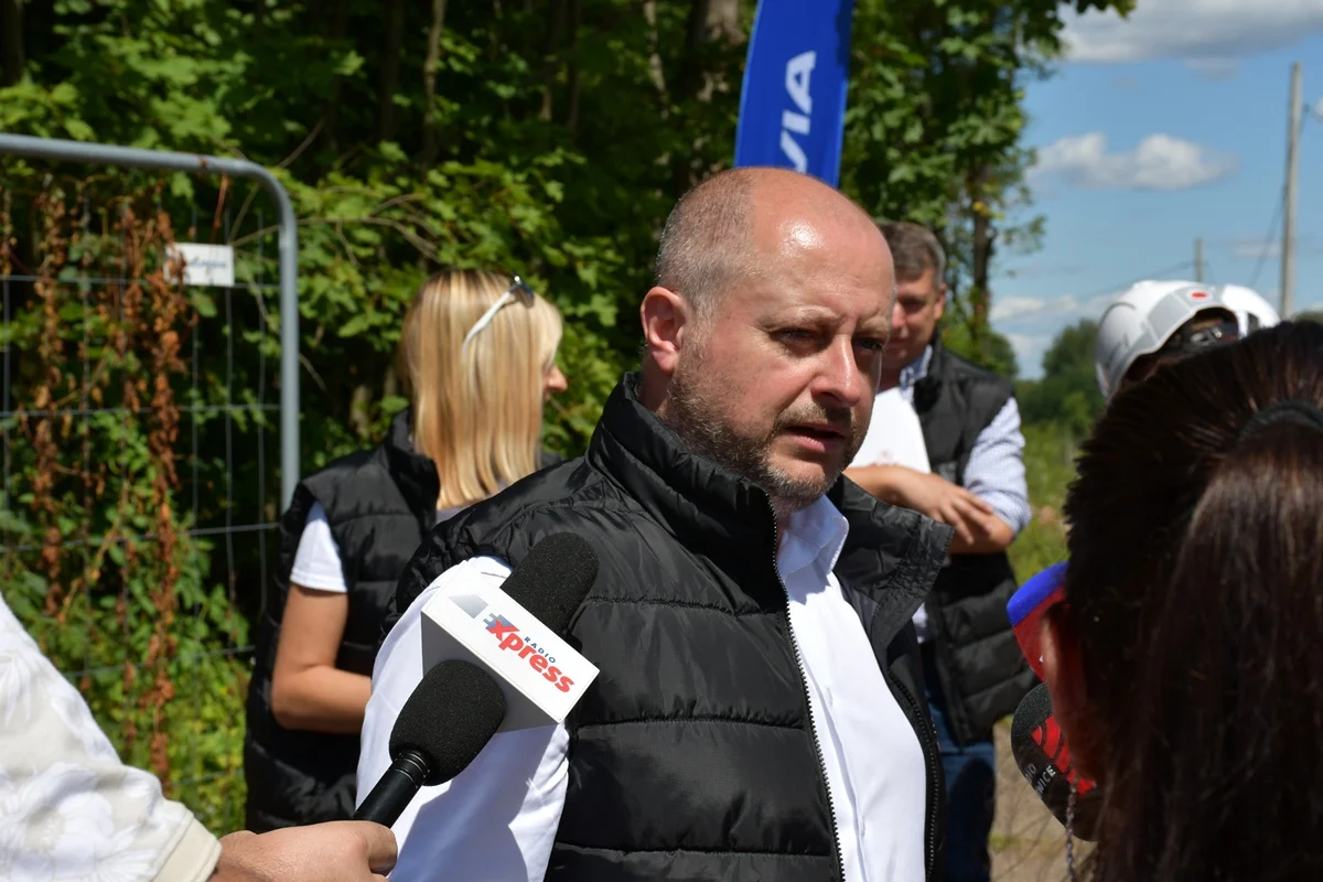 Przesuwanie wiaduktu na trasie N-S / fot. Karolina Bauszek-Żurek