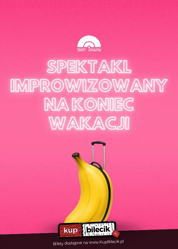 Spektakl improwizowany na koniec wakacji w Teatrze Żelaznym / fot. organizatora